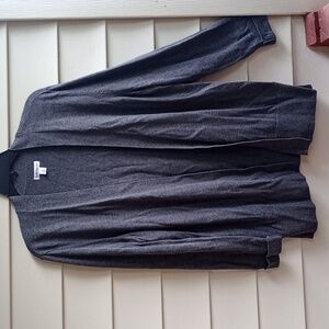 Croft & Barrow Gray Open-Front Blazer‎